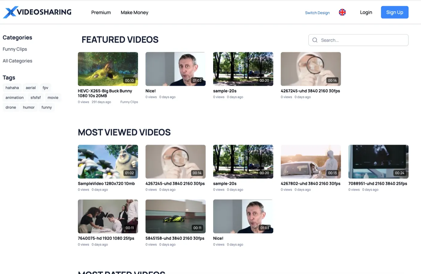 XVideoSharing screenshot