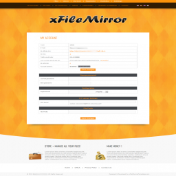 XFILEMIRROR PREMIUM TEMPLATE theme screenshot thumbnail