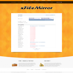 XFILEMIRROR PREMIUM TEMPLATE theme screenshot thumbnail