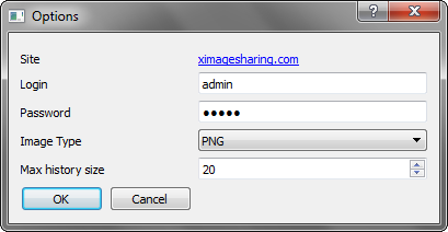XImageSharing Screenshot Uploader tool