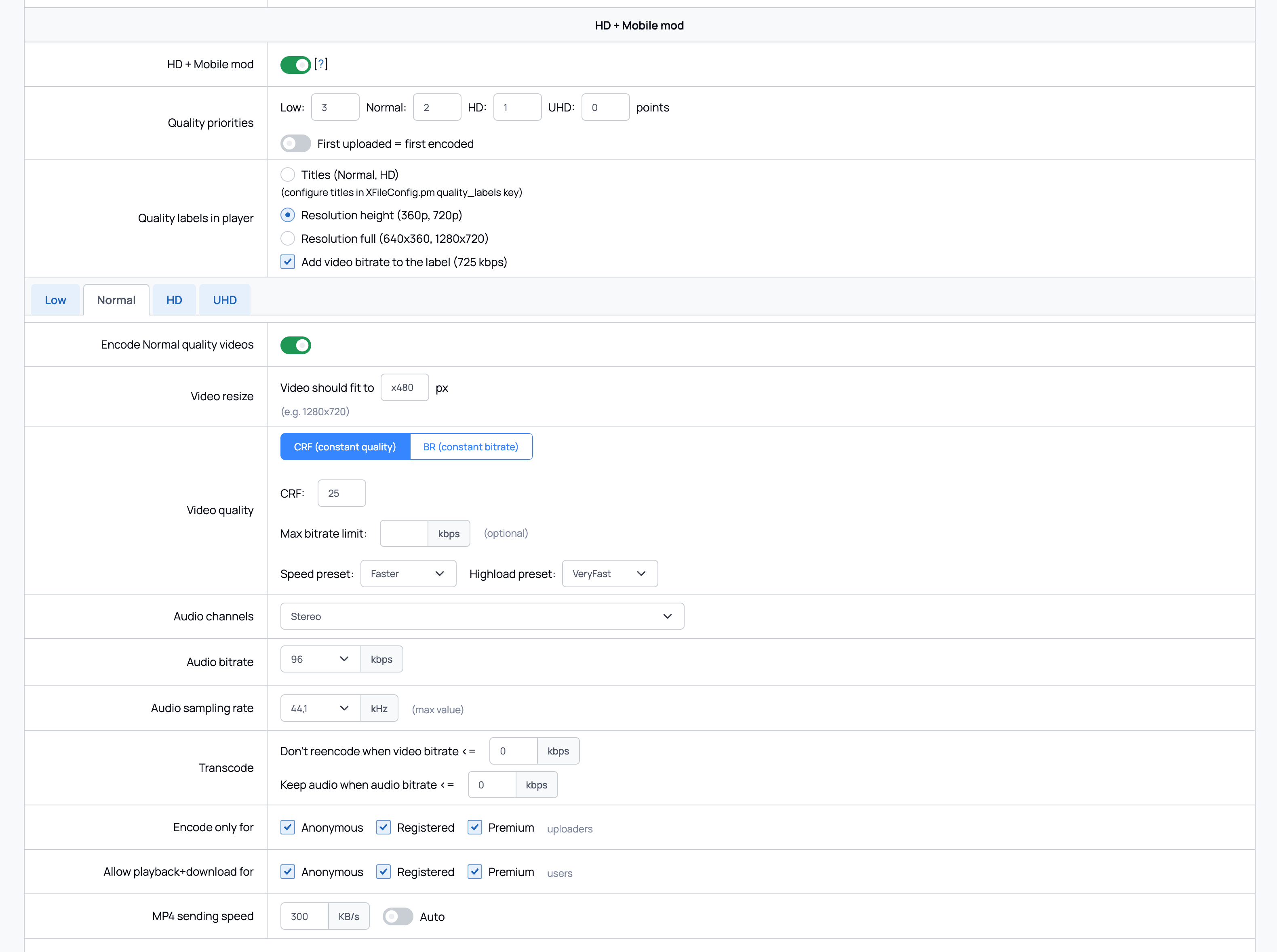 XVideoSharing Torrent mod
