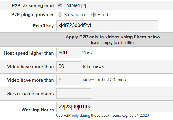 XVideoSharing P2P mod