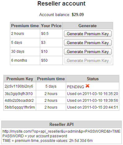 XVideoSharing Reseller mod